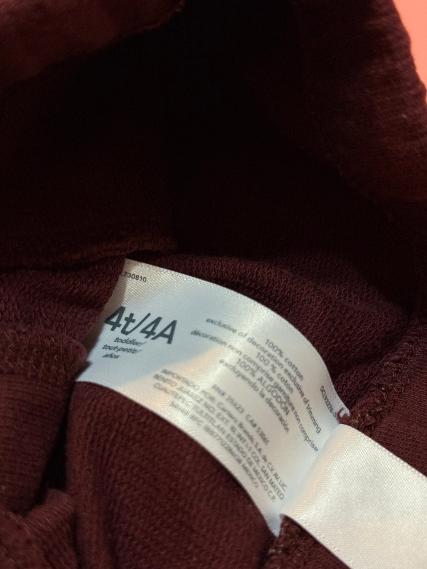 Carter's 4t pants