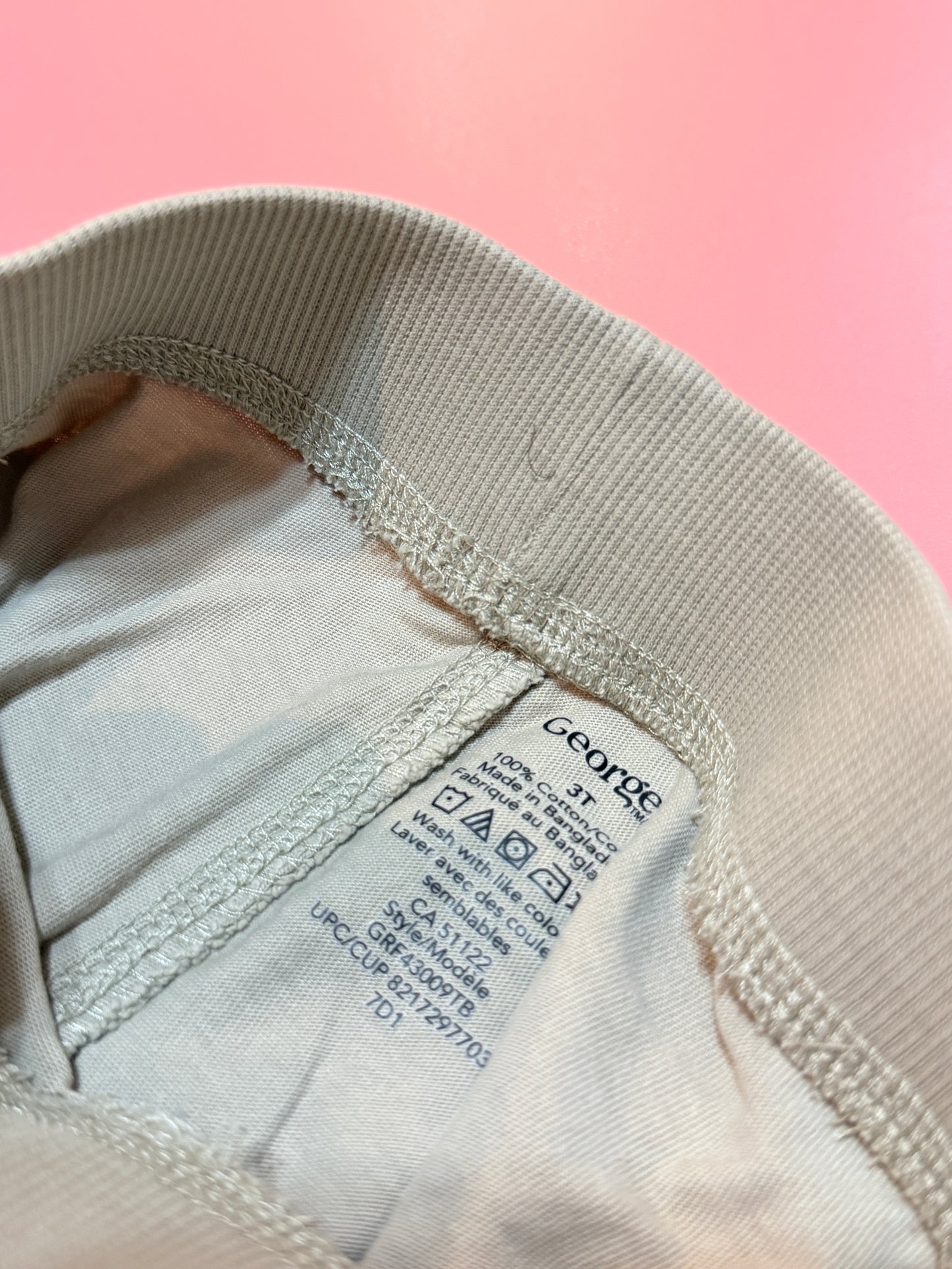 George 3t thin cotton pants