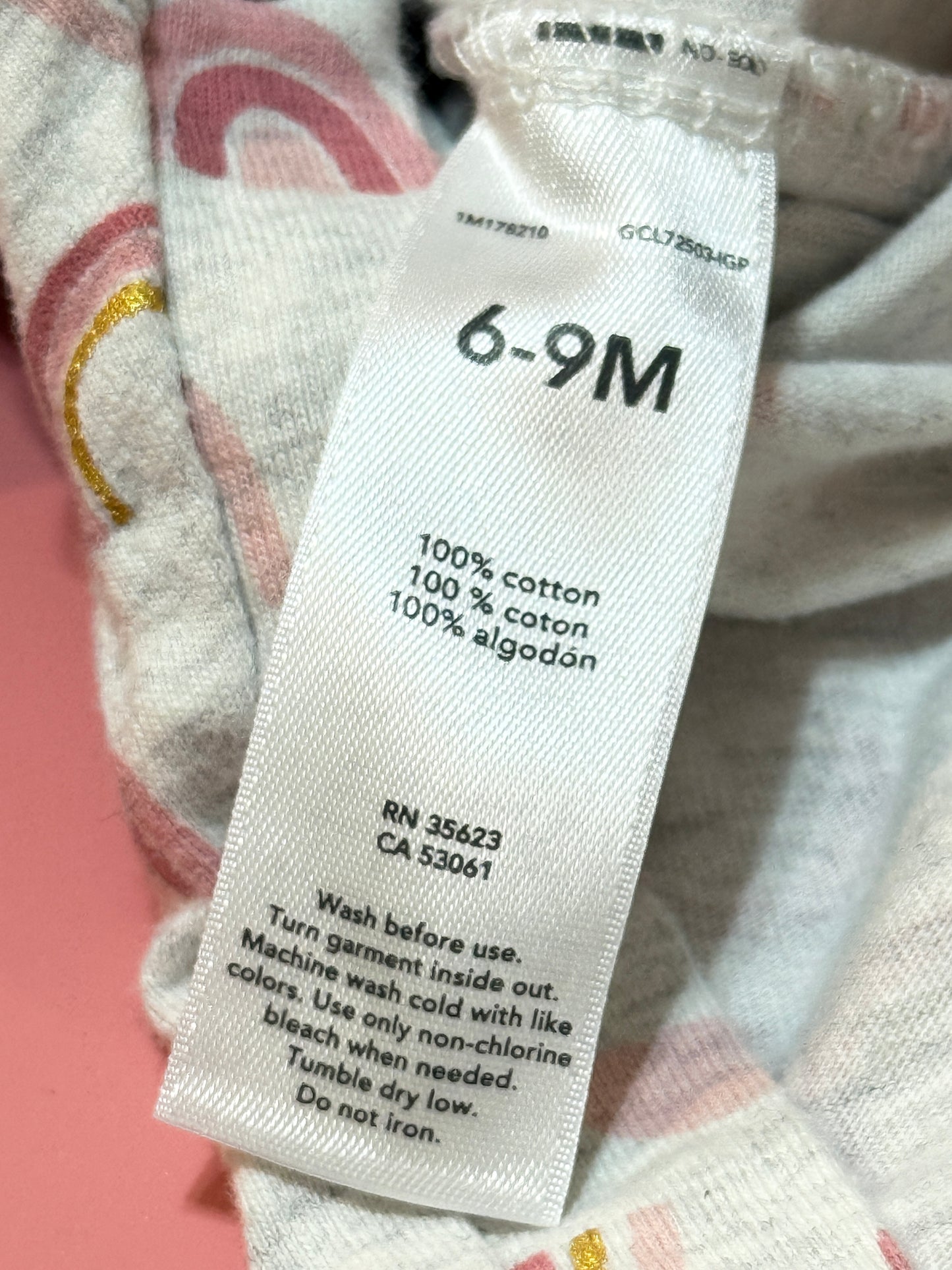 6-9m Rainbow Sleeper
