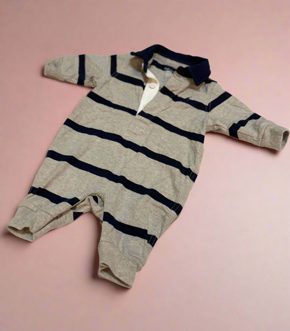 Cotton Ralph Lauren Onesie NB