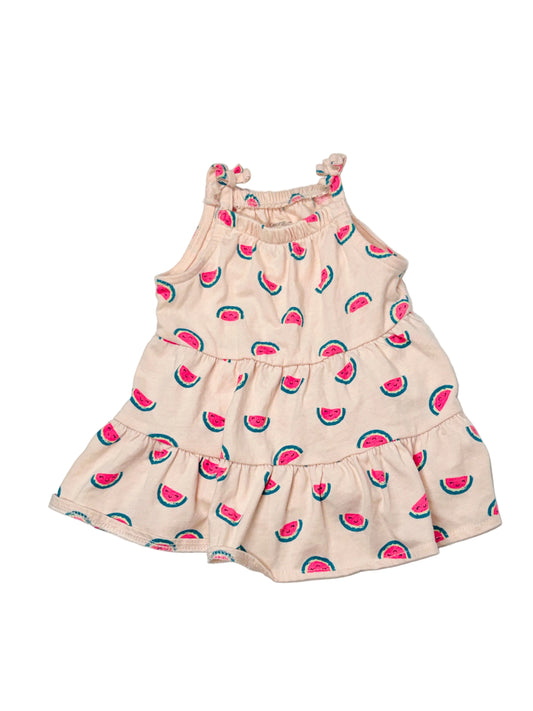 George Baby Watermelon Print Romper 0-3M