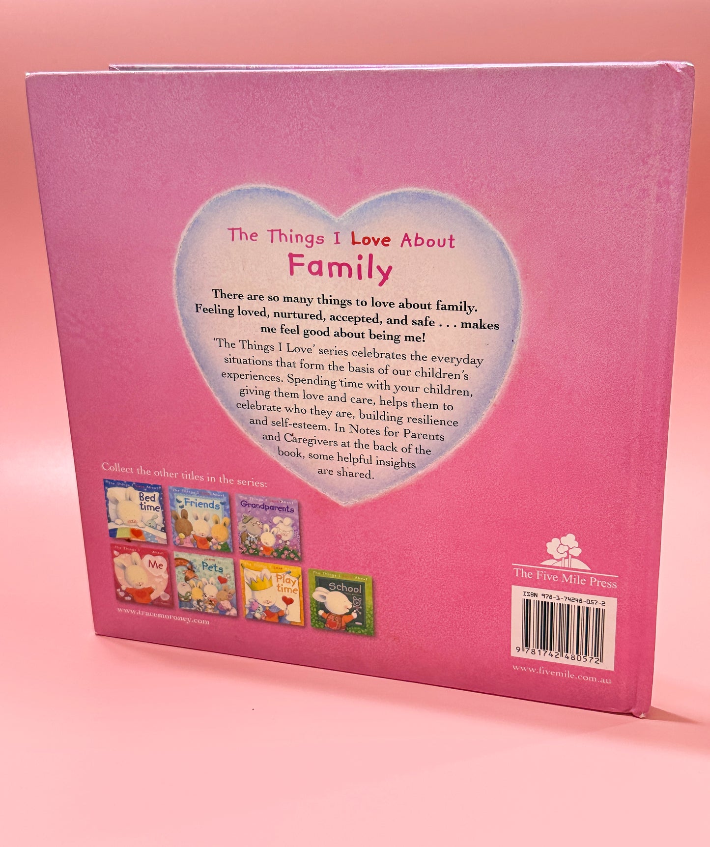 The Things I love about Family - Book