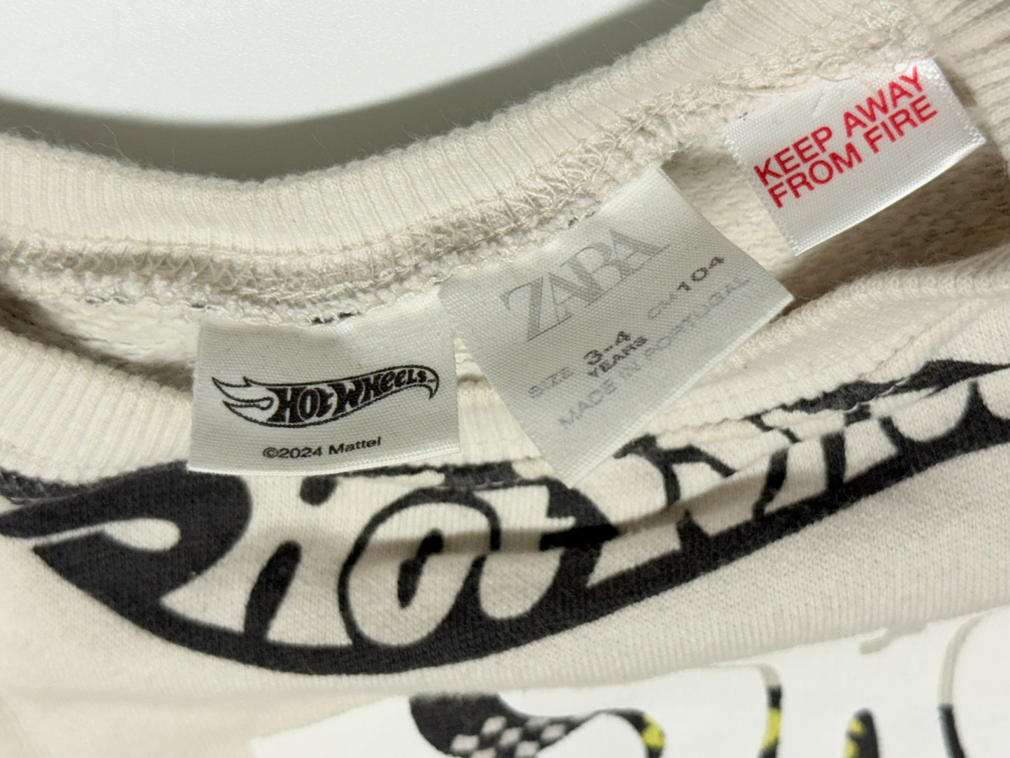 Hot Wheels Zara 2pc Set 3-4y