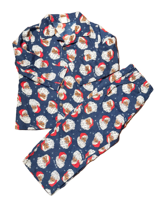 Old Navy 2pc Christmas Santa Button ups 2T