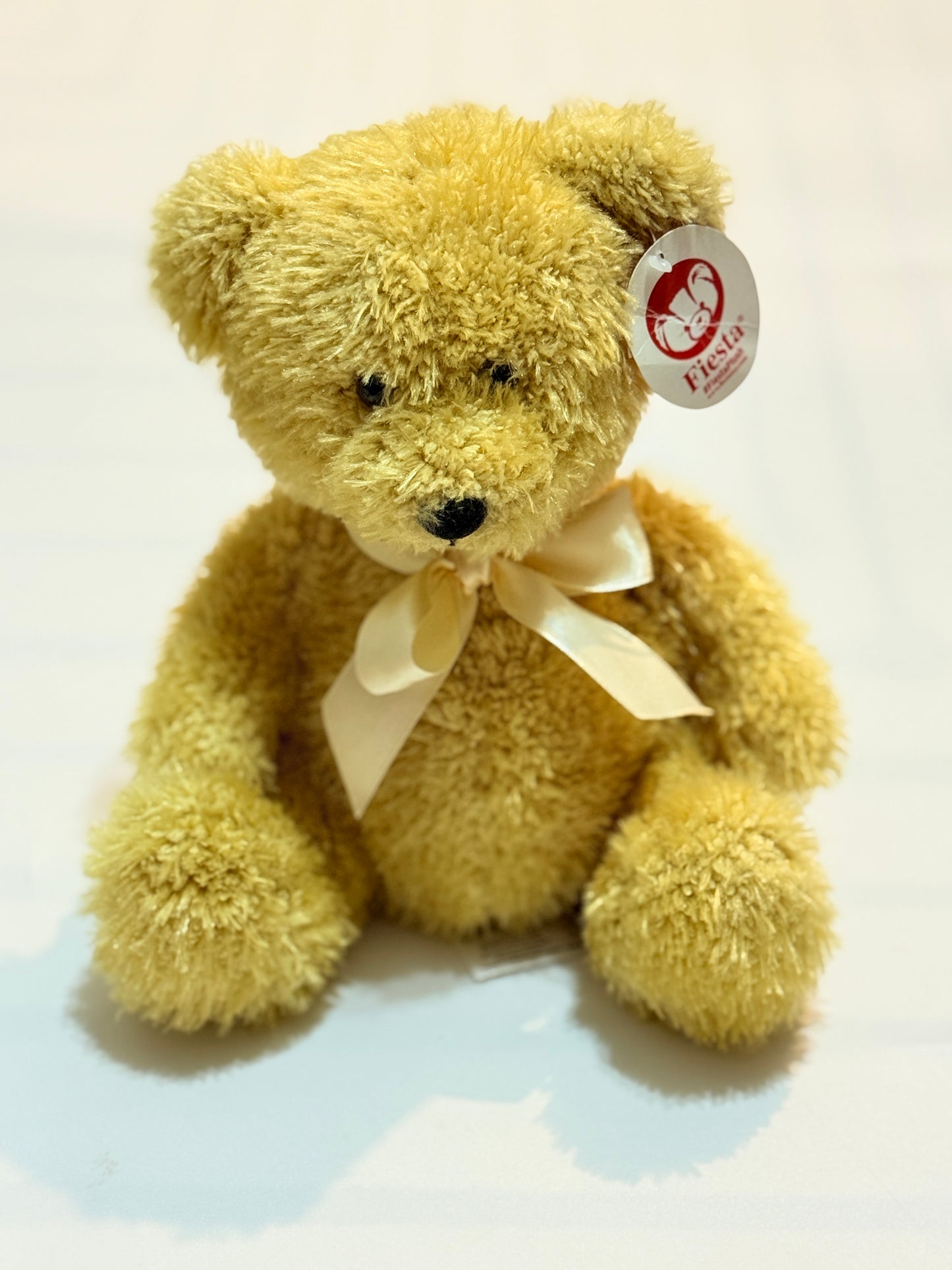 Fiesta Plush Teddy Bear With Ribbon Bow
