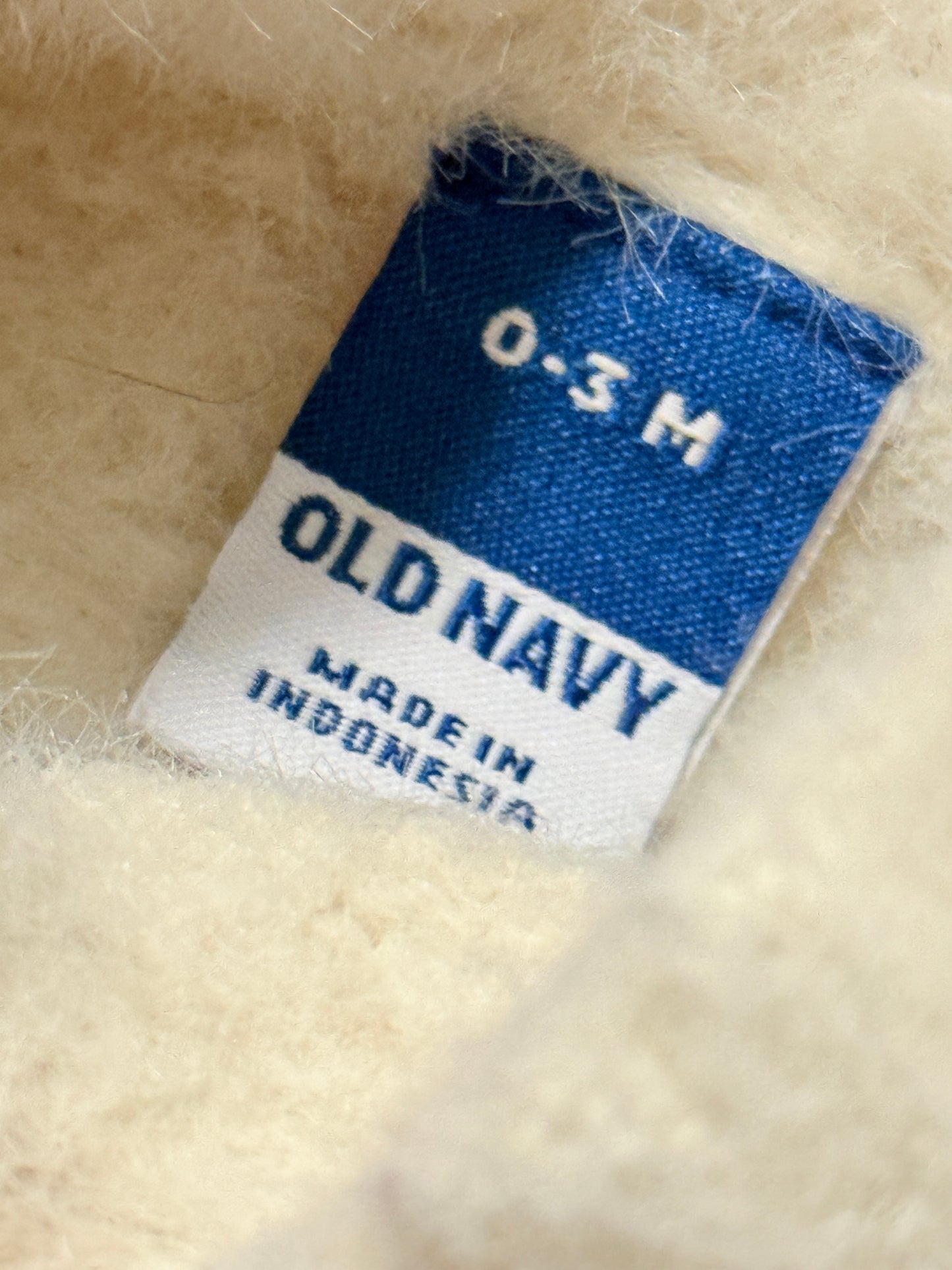 Old Navy 2pc Deer Set Fuzzy 0-3m