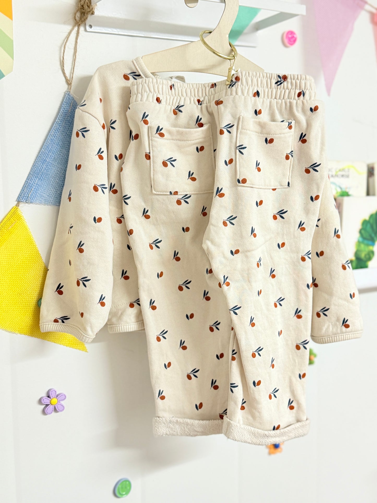 MNG 9-12m 2pc Sweater and Pants Set