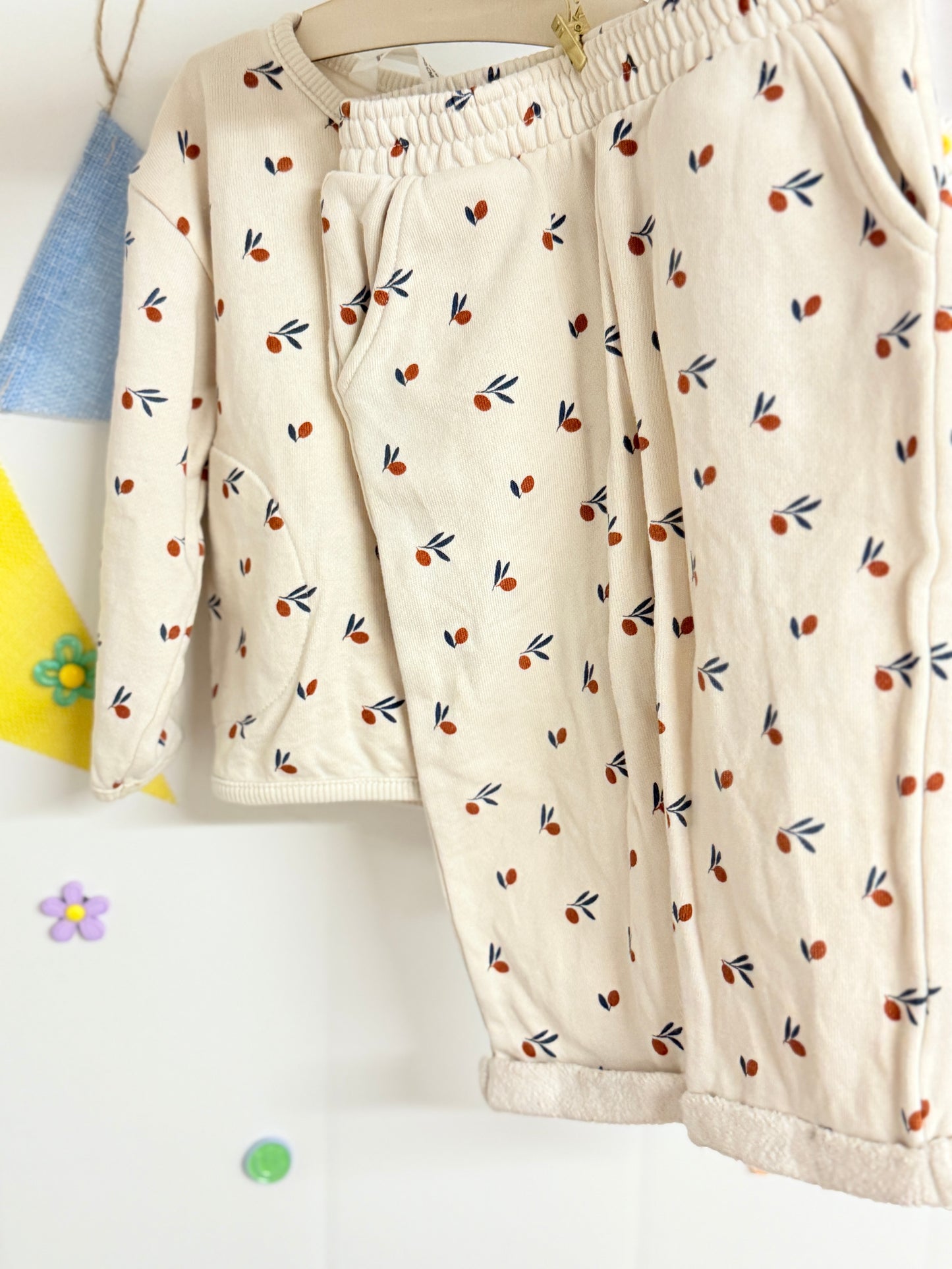MNG 9-12m 2pc Sweater and Pants Set