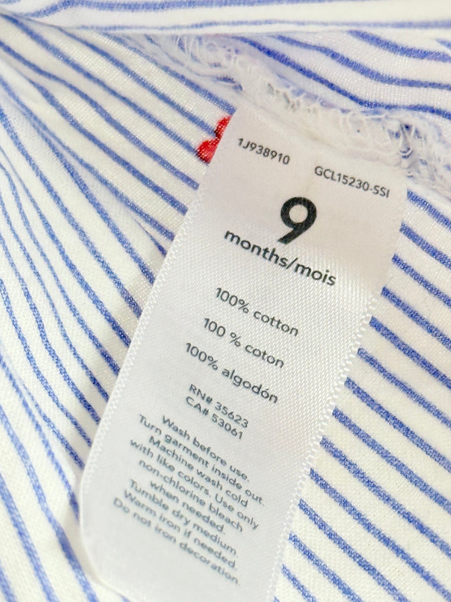 Carter's 9m Heart shirt