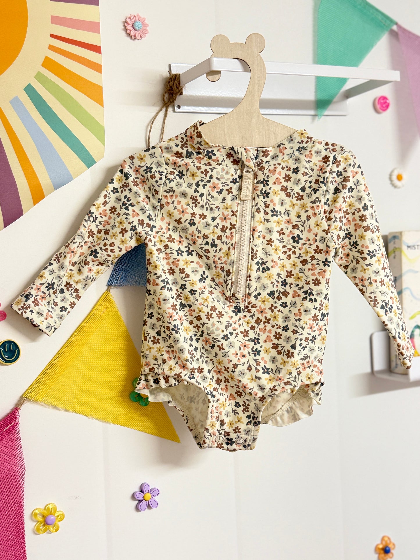 Little Planet 3m Long Sleeve Swimsuit