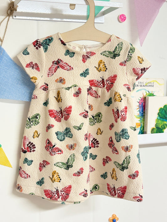 Zara 9-12m Butterfly Dress