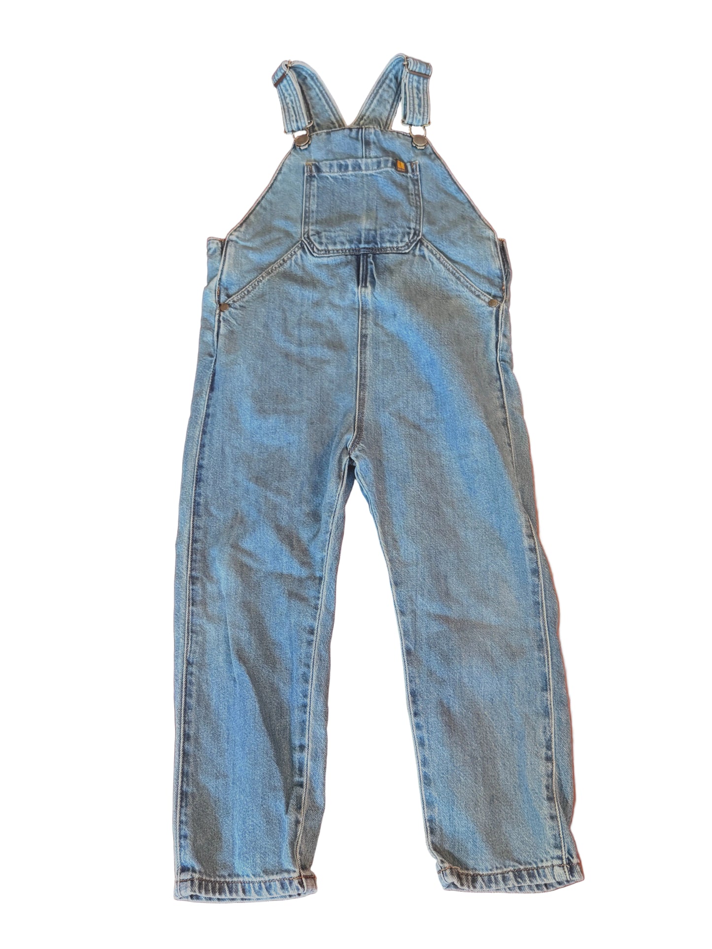 Next Denim Bib Overalls 5-6yrs