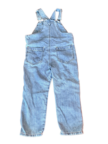 Next Denim Bib Overalls 5-6yrs