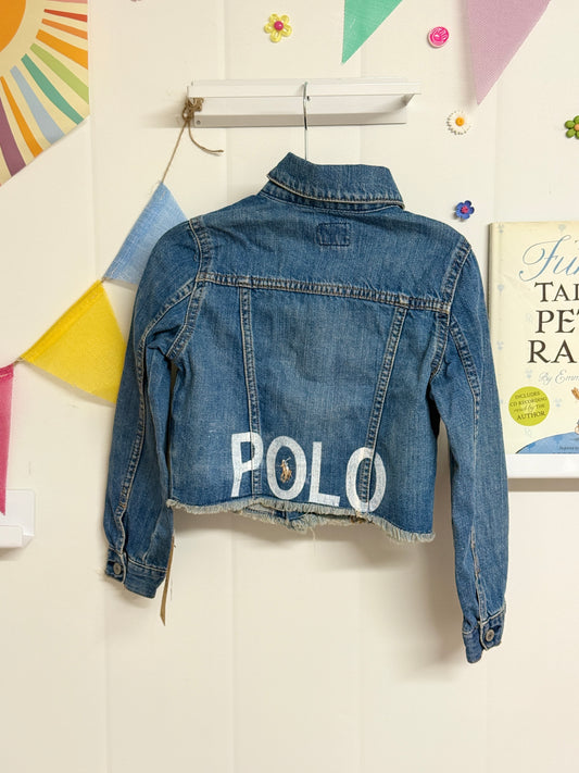 Ralph Lauren Polo Jean Jacket 6y New With Tags