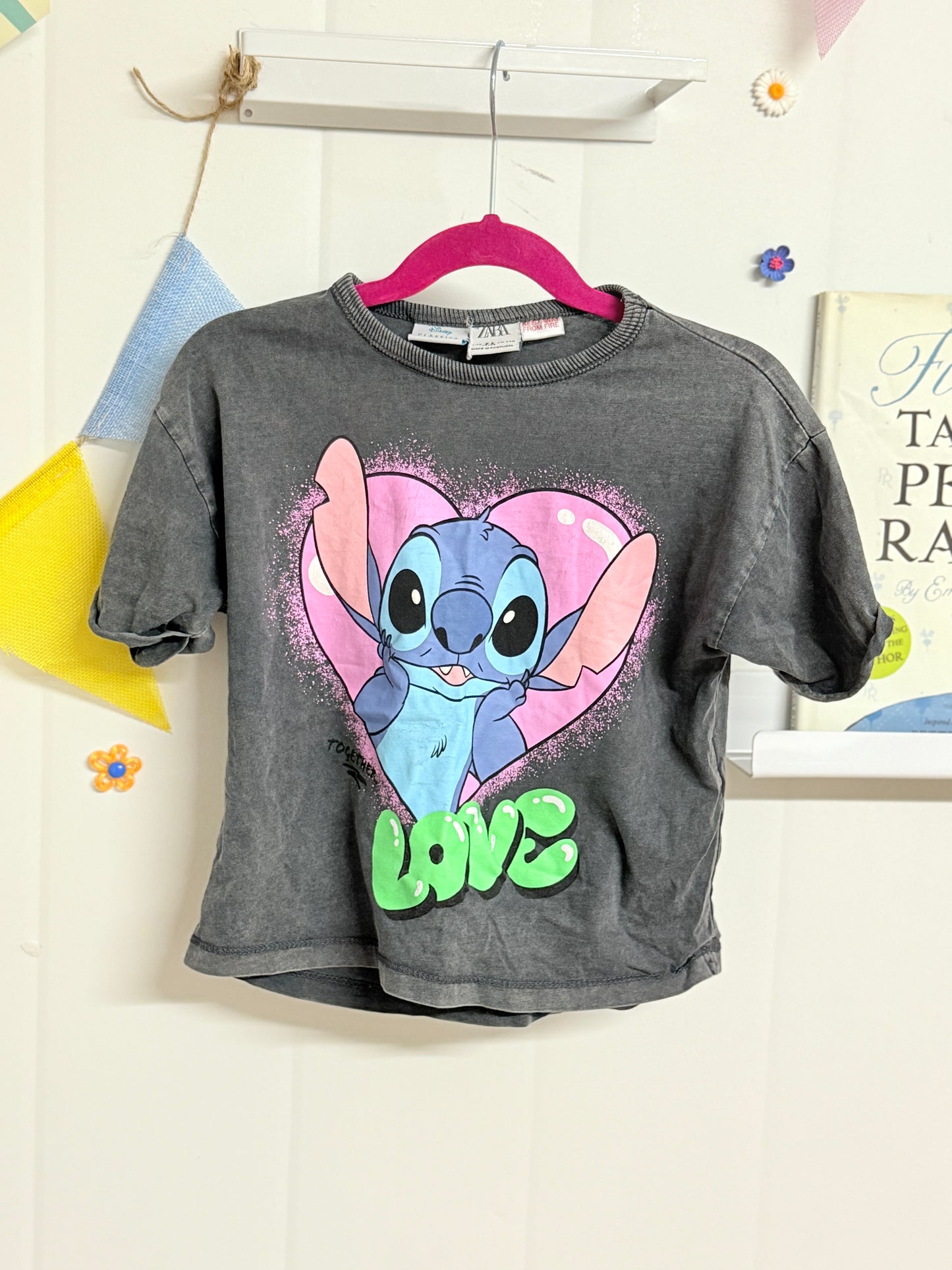 Zara Stitch Shirt 4-5y