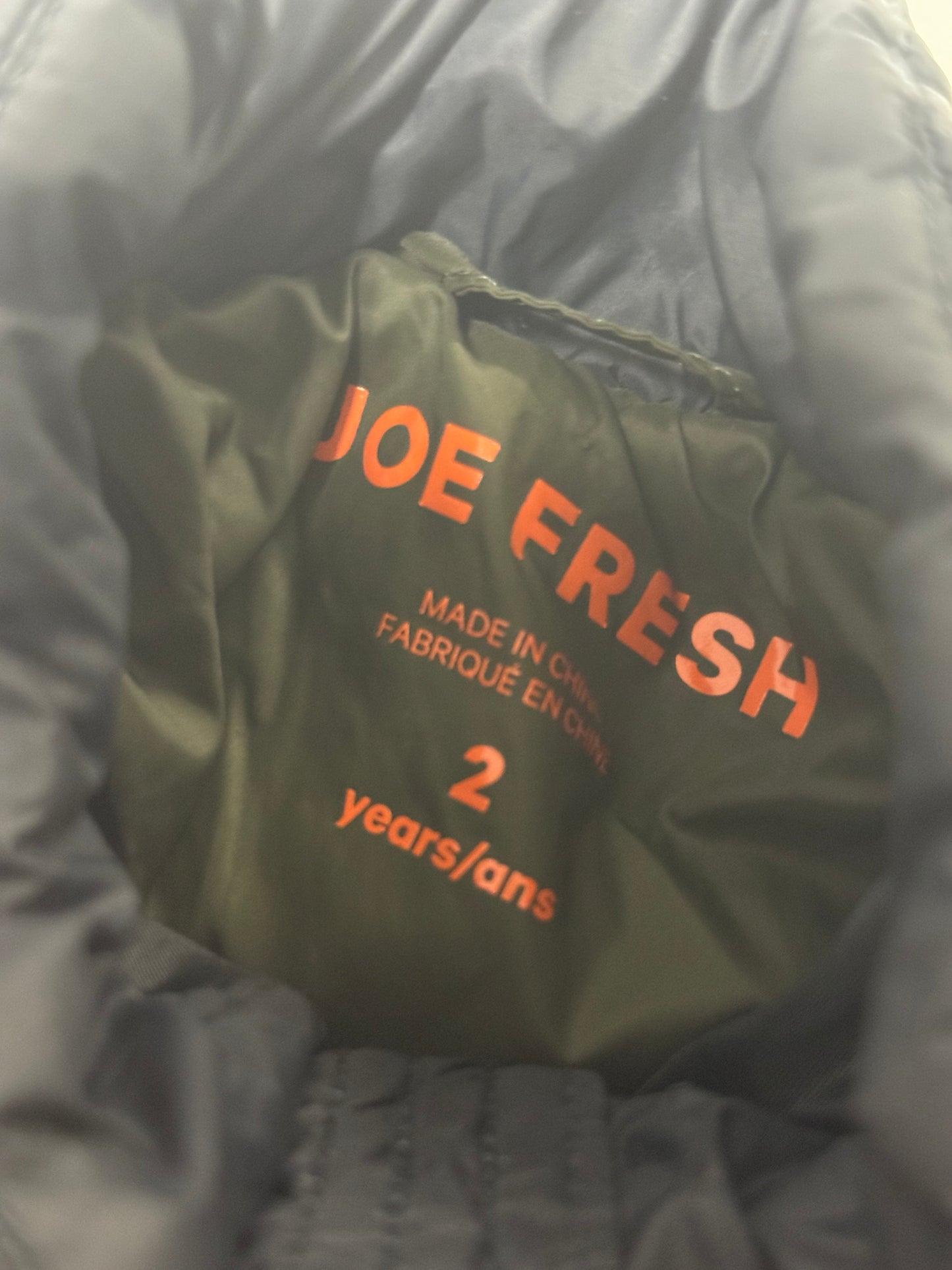 Joe Fresh Jacket 2T
