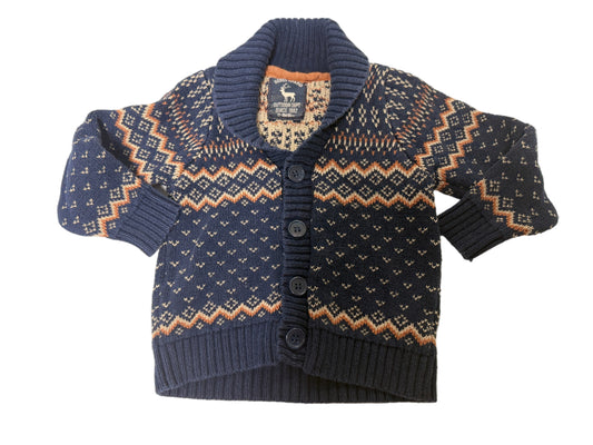 Little Rebel Cardigan 12-18m