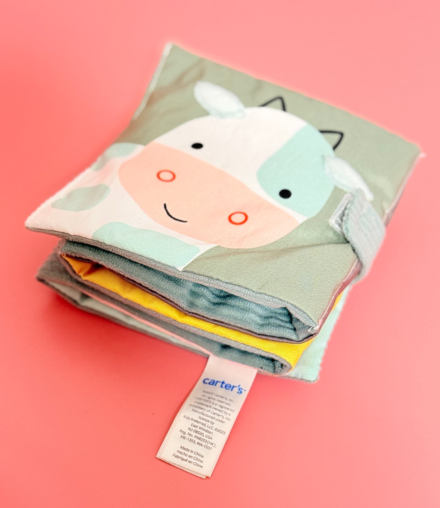 Carters Soft Fold-out Animal Book