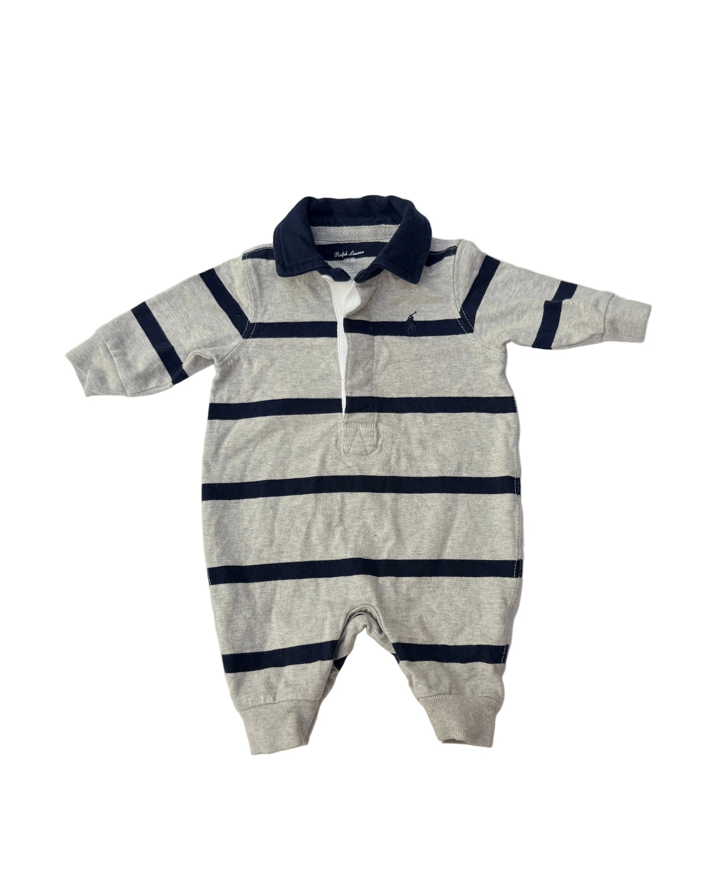 Cotton Ralph Lauren Onesie NB
