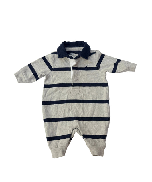 Grenouillère Ralph Lauren en coton pour nouveau-né