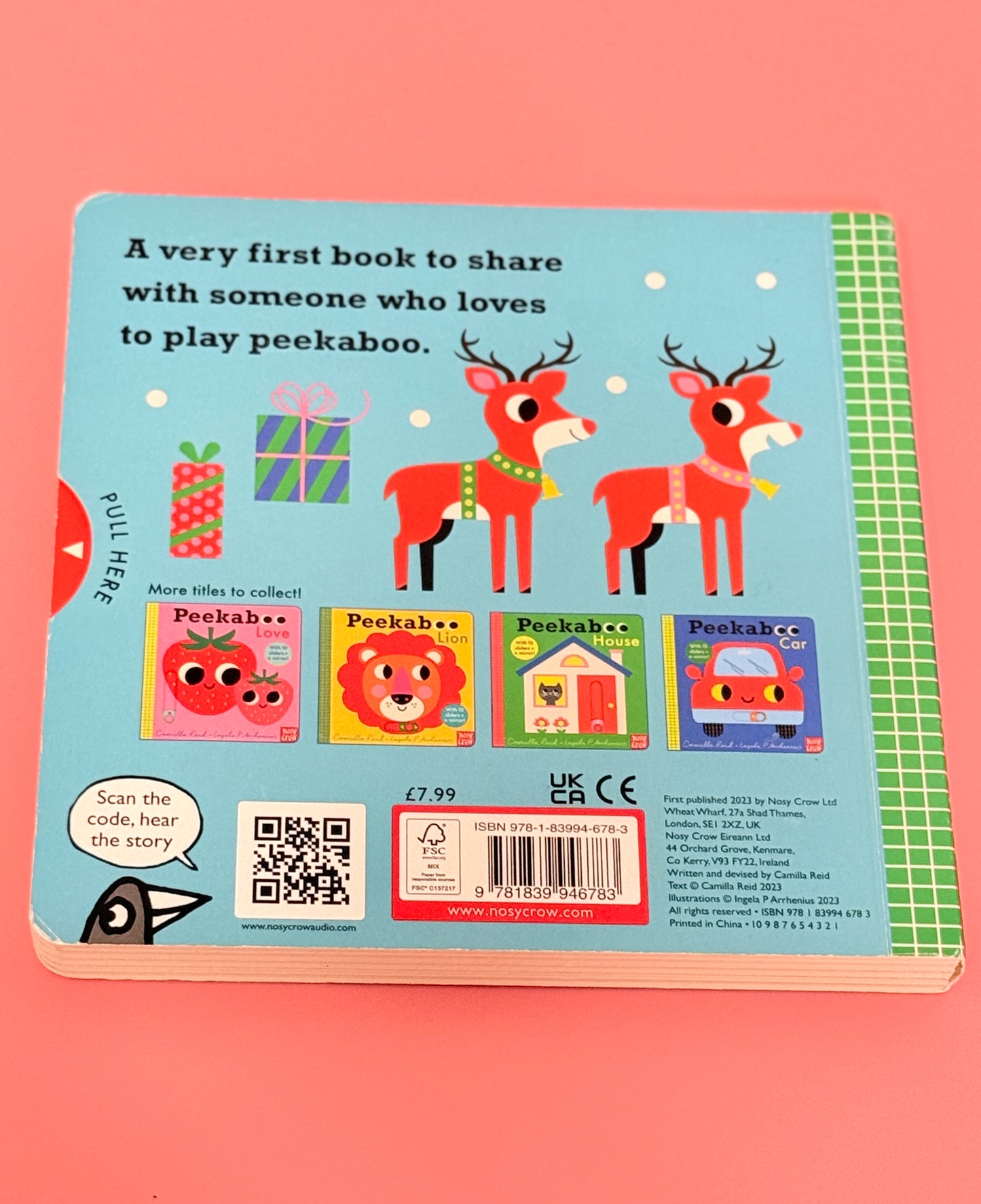 Peekaboo Santa- Book