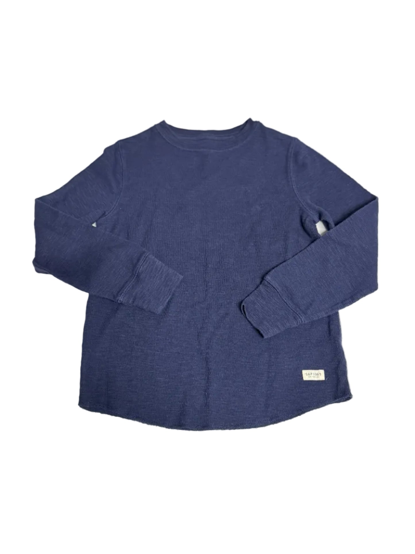 Gap Long Sleeve Blue Top 6/7