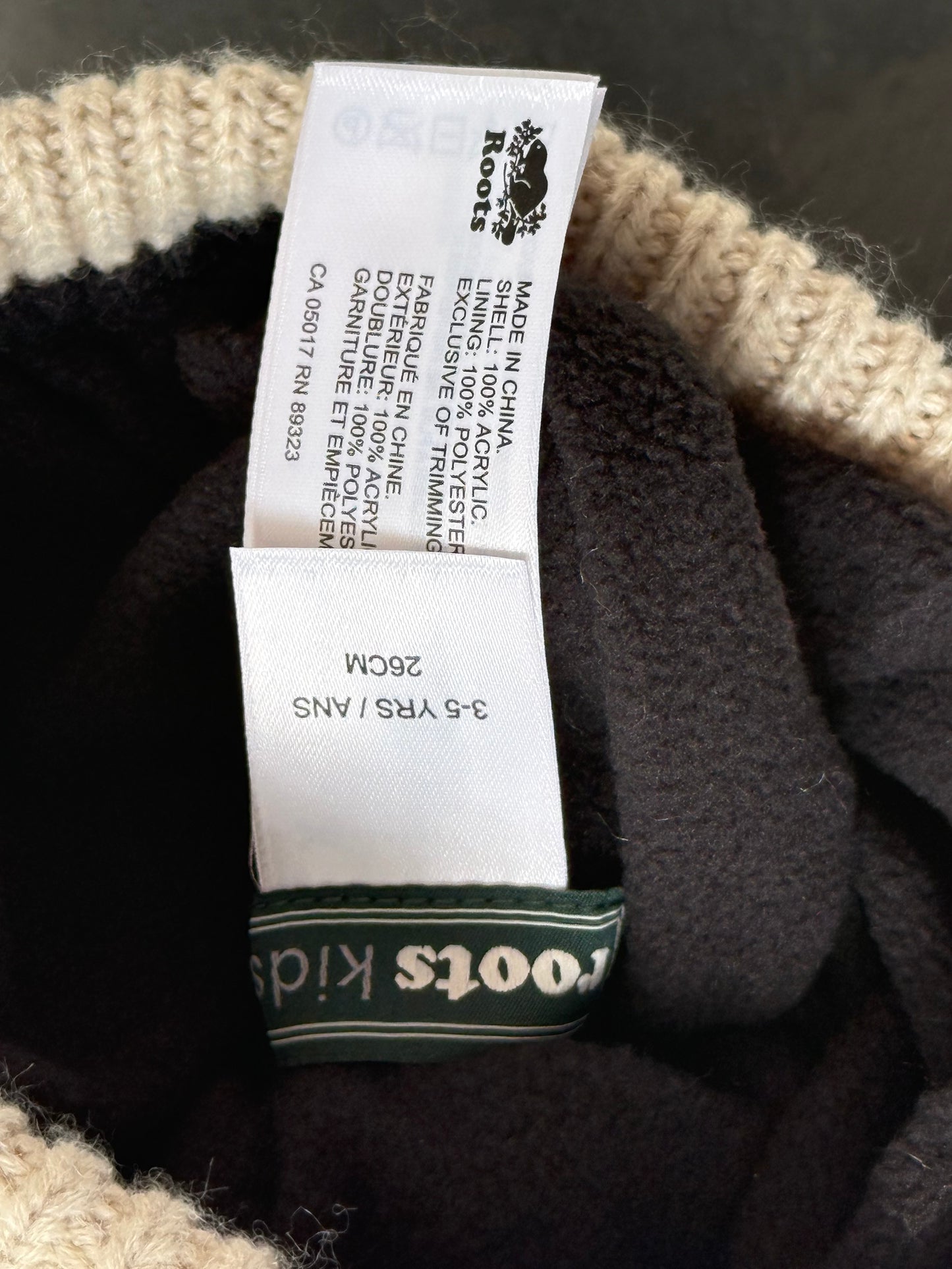 Roots Hat 3-5yr