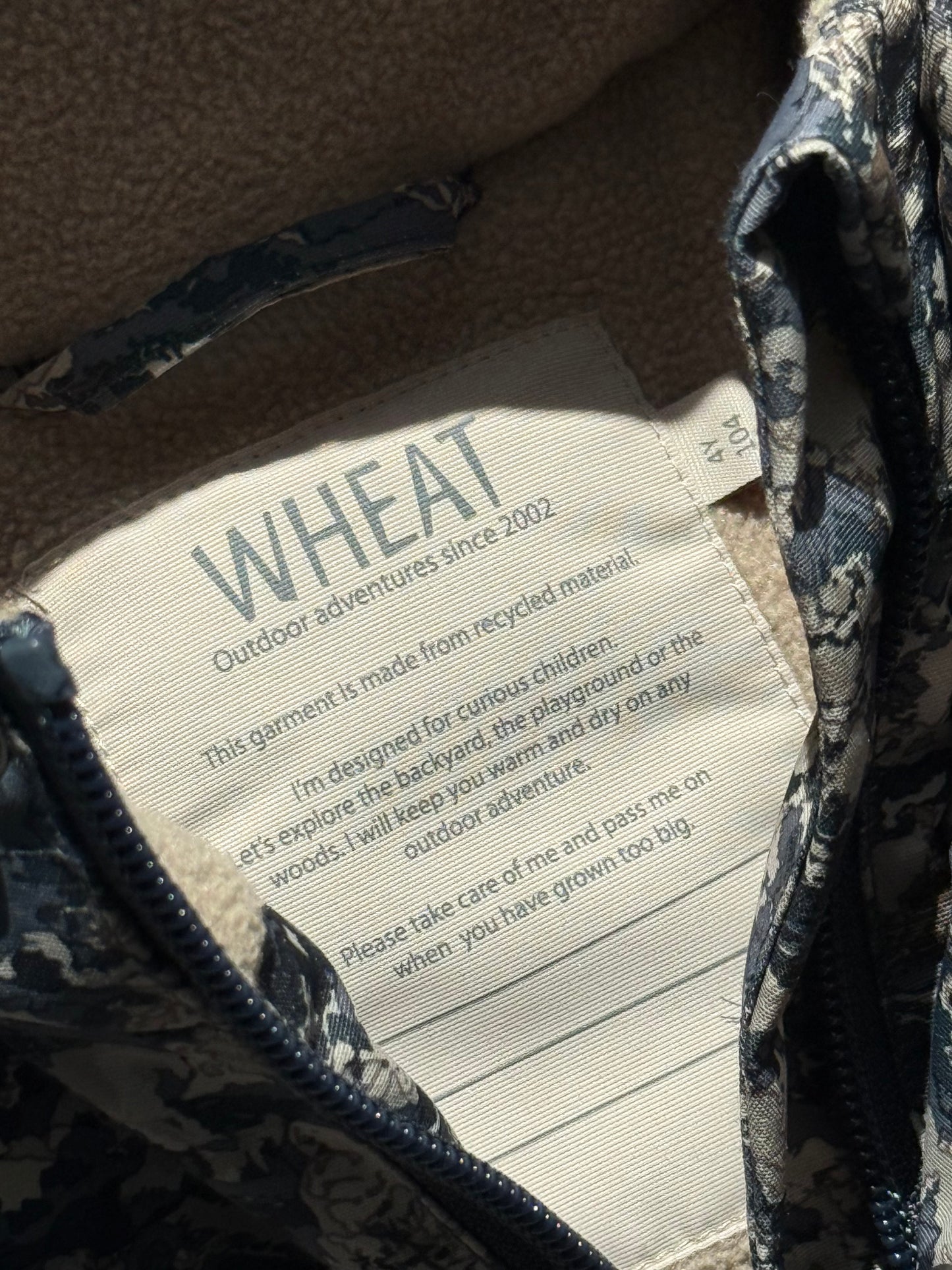 Wheat 4t jacket