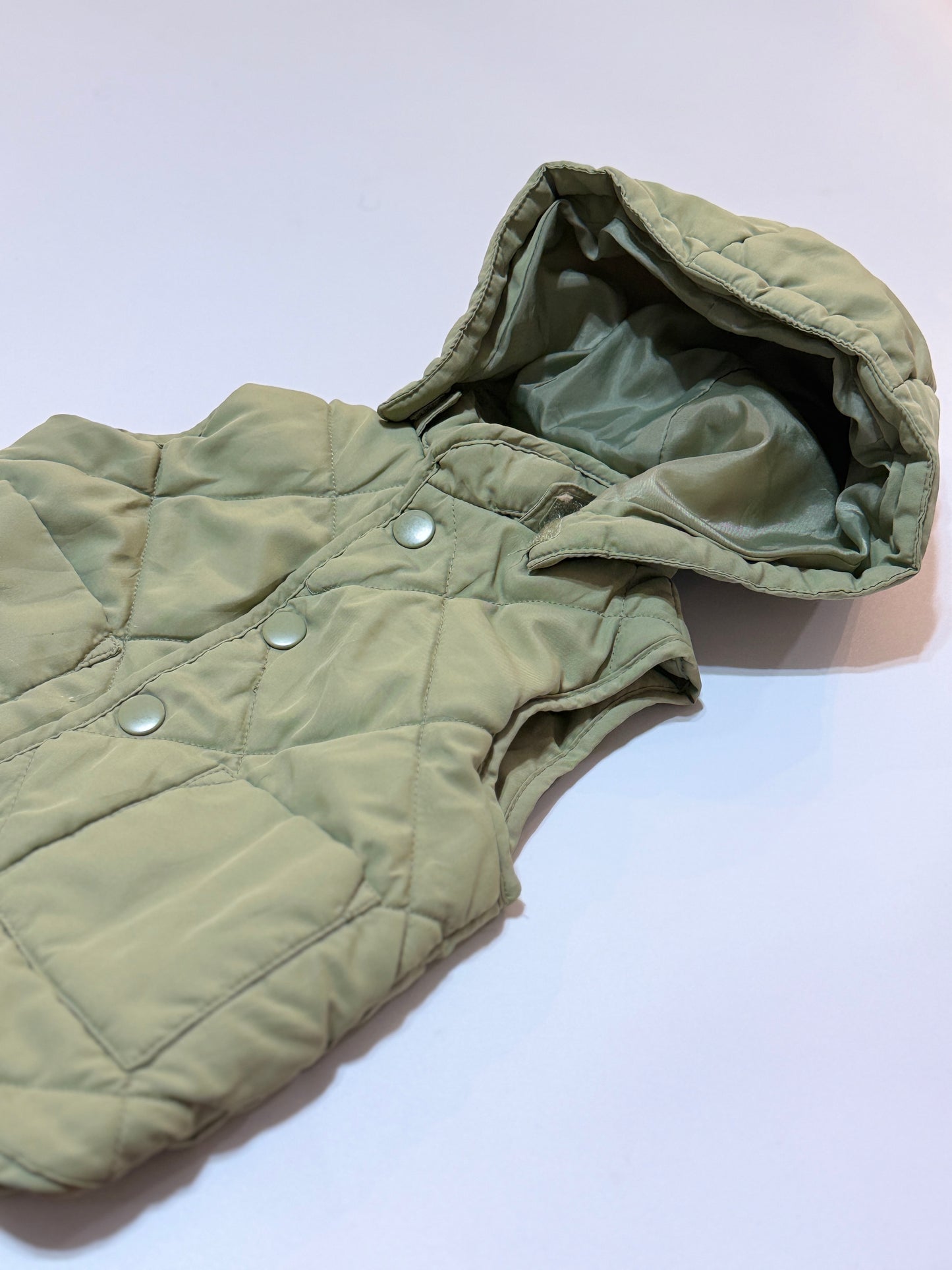 H&M Vest 4-6m removable hood