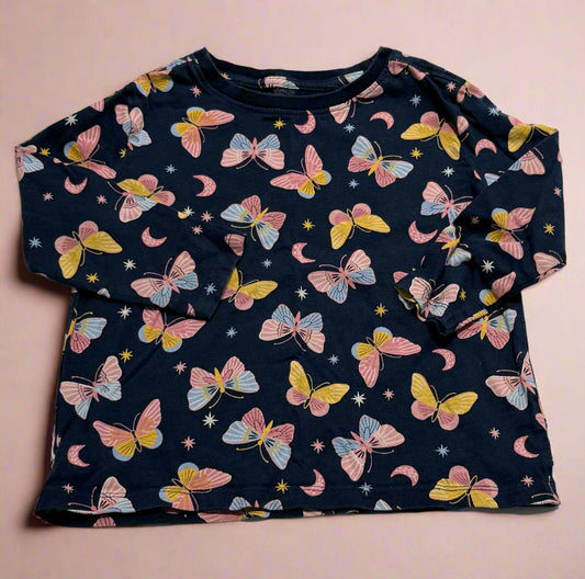 Anko 3t Butterfly shirt