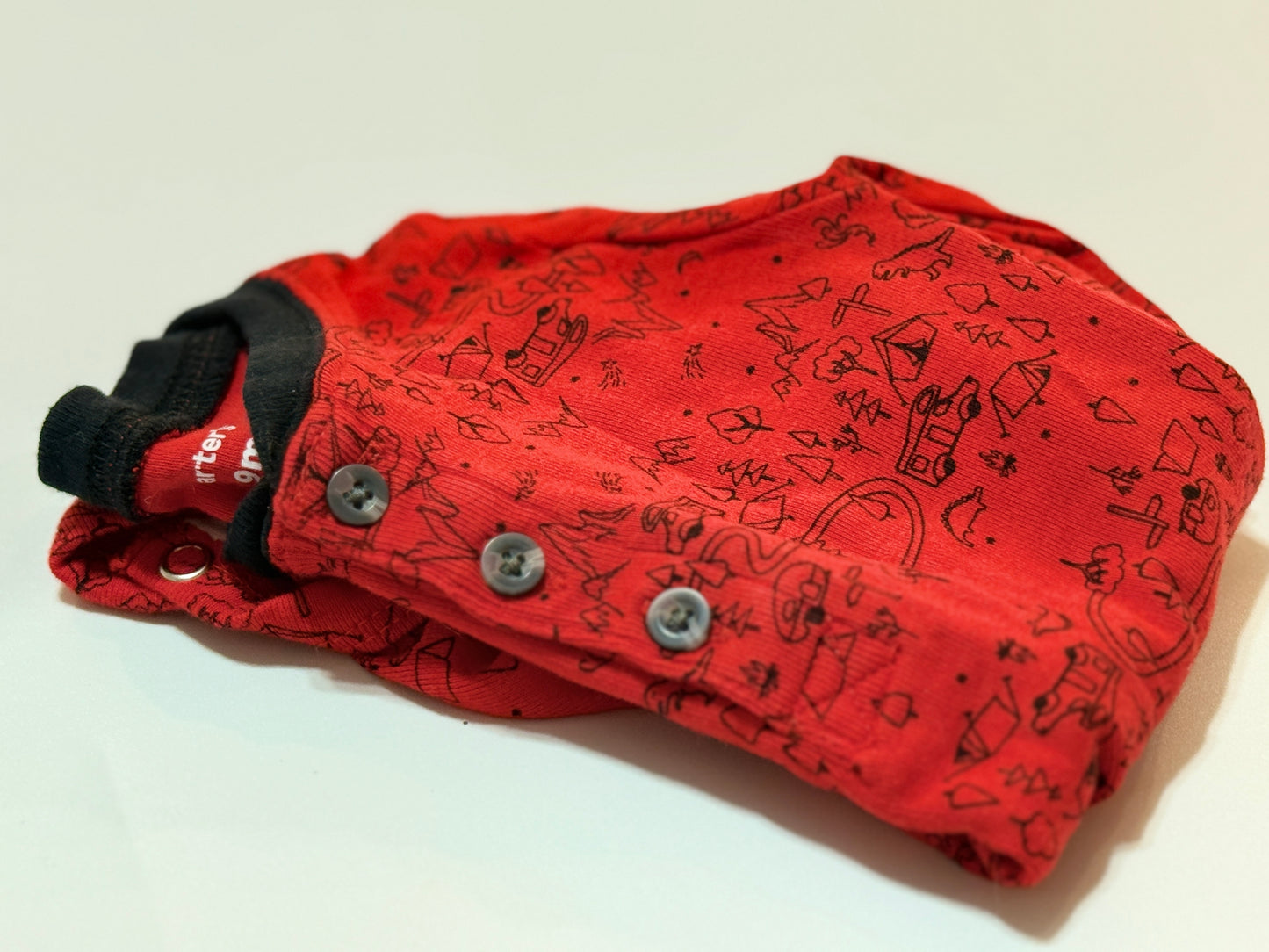Carter's 9m Camping print Onesie