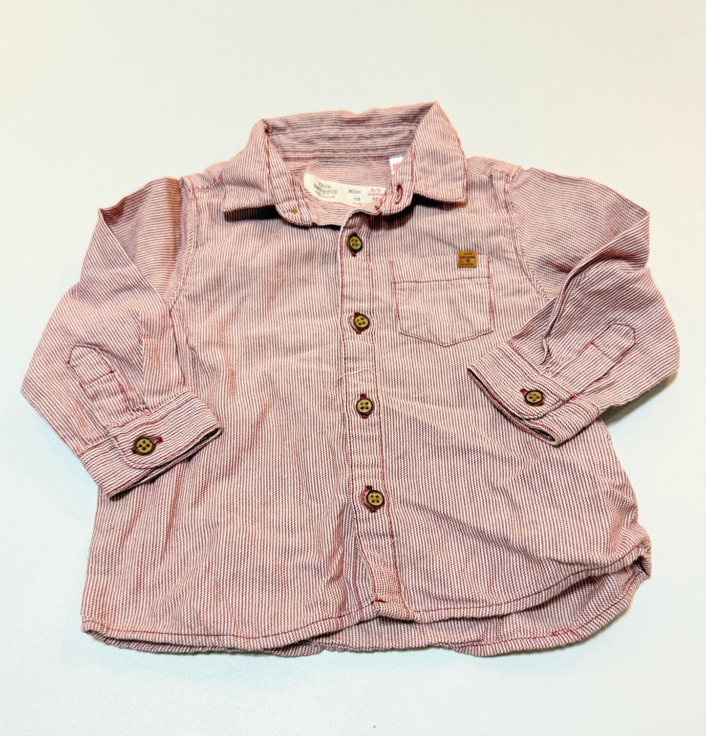 Zara Baby Boy 3-6m Button Up