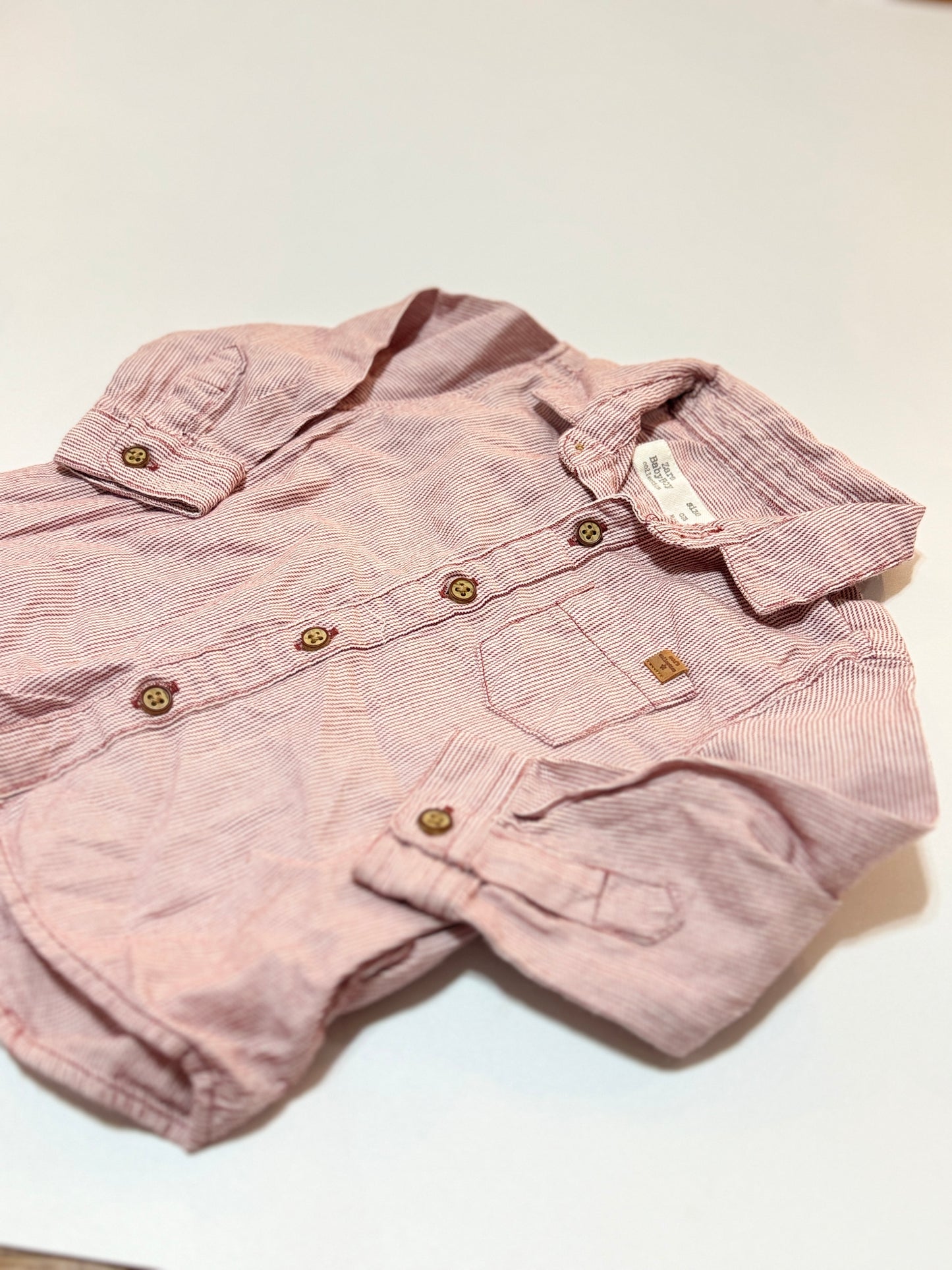 Zara Baby Boy 3-6m Button Up
