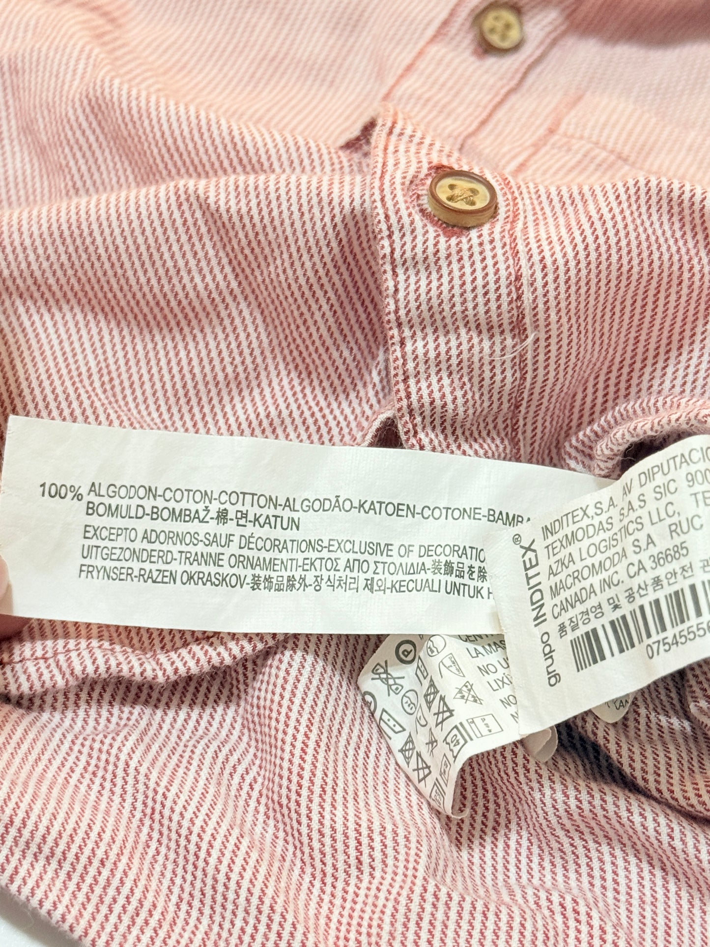 Zara Baby Boy 3-6m Button Up