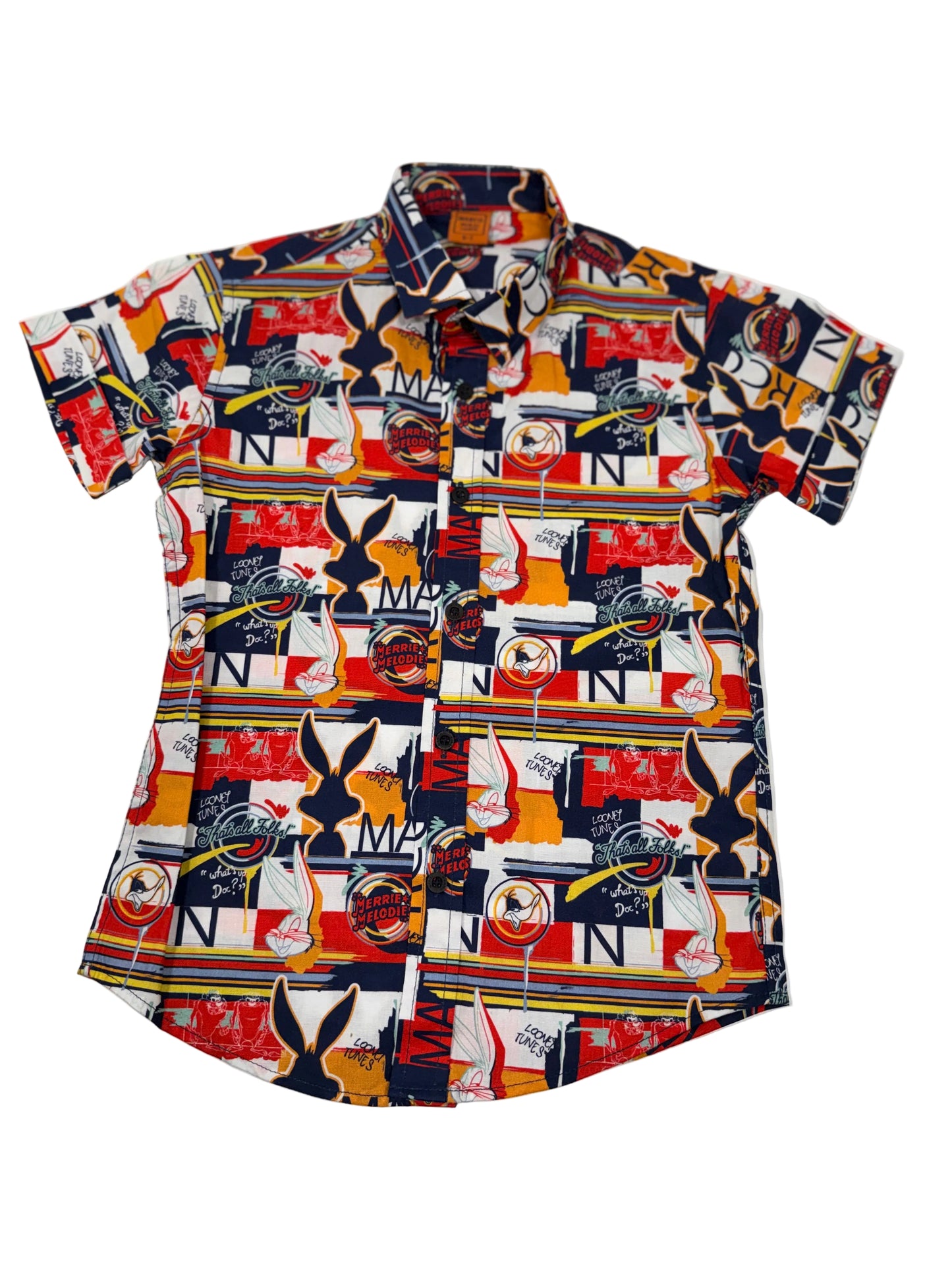 Ensemble chemise et gilet Looney Tunes Marco Niazi 6-7 ans