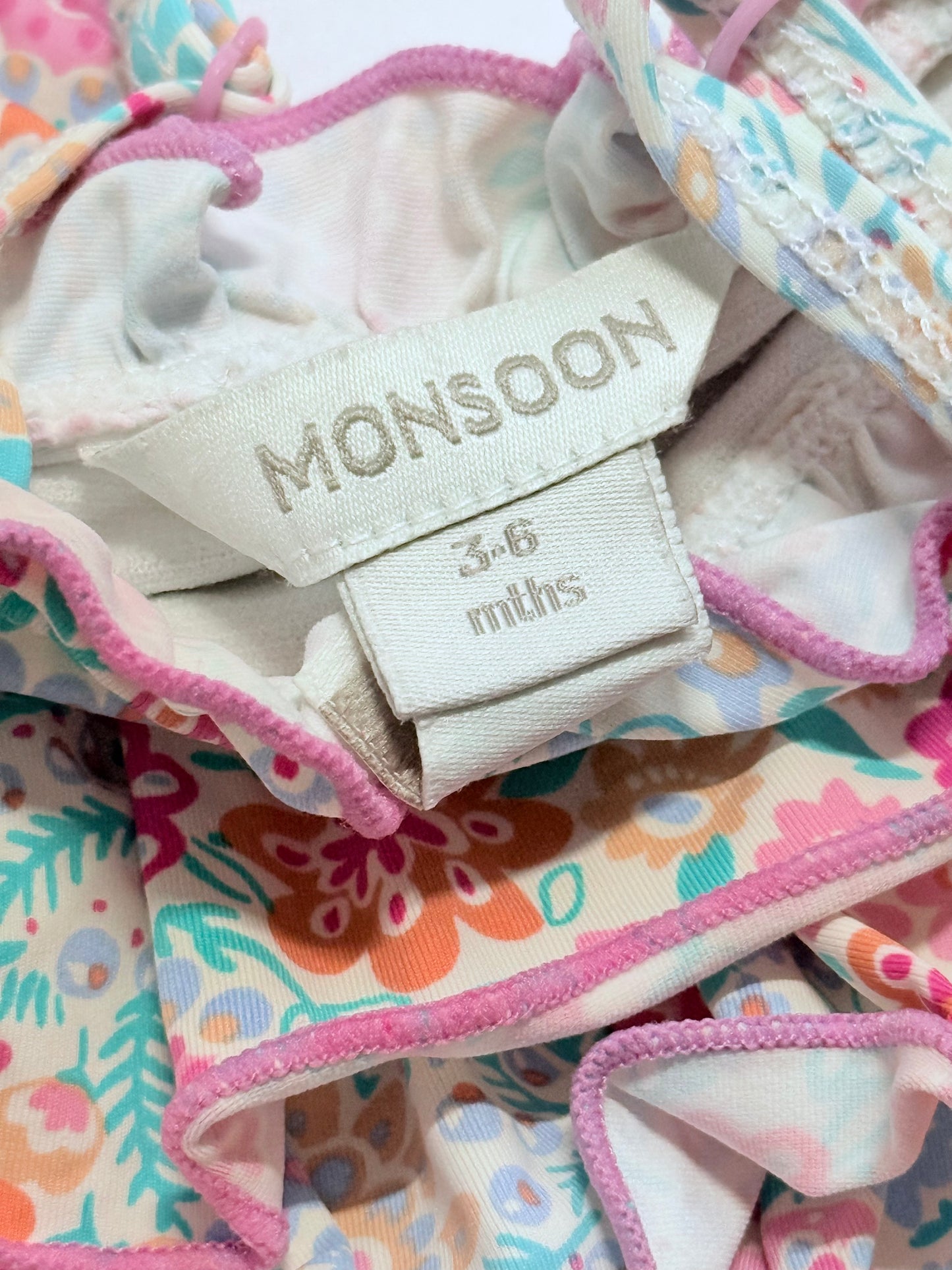 Monsoon Swim Suit 3-6m