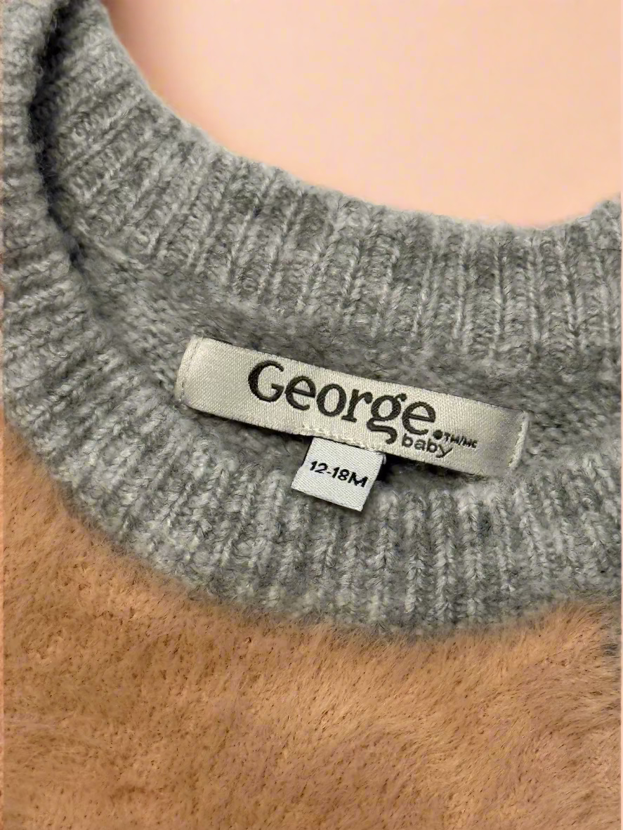 George sweater dress 12-18m