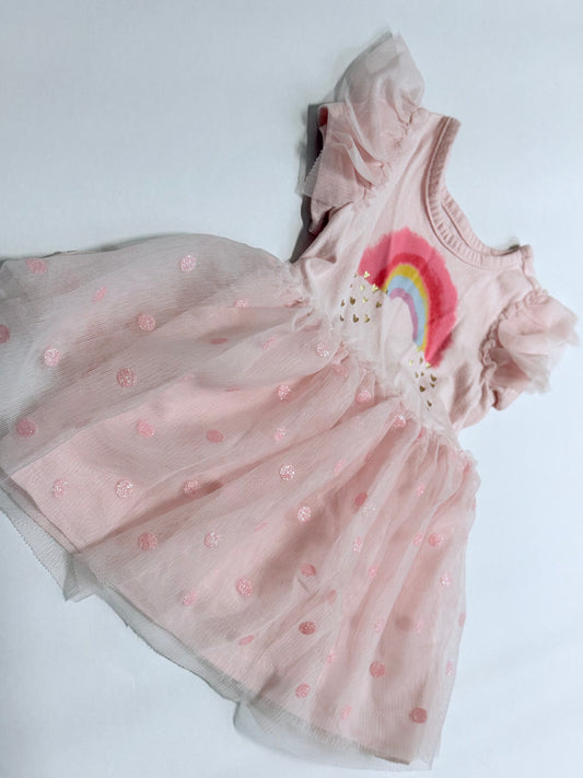 Cat & Jack 12m Rainbow Dress