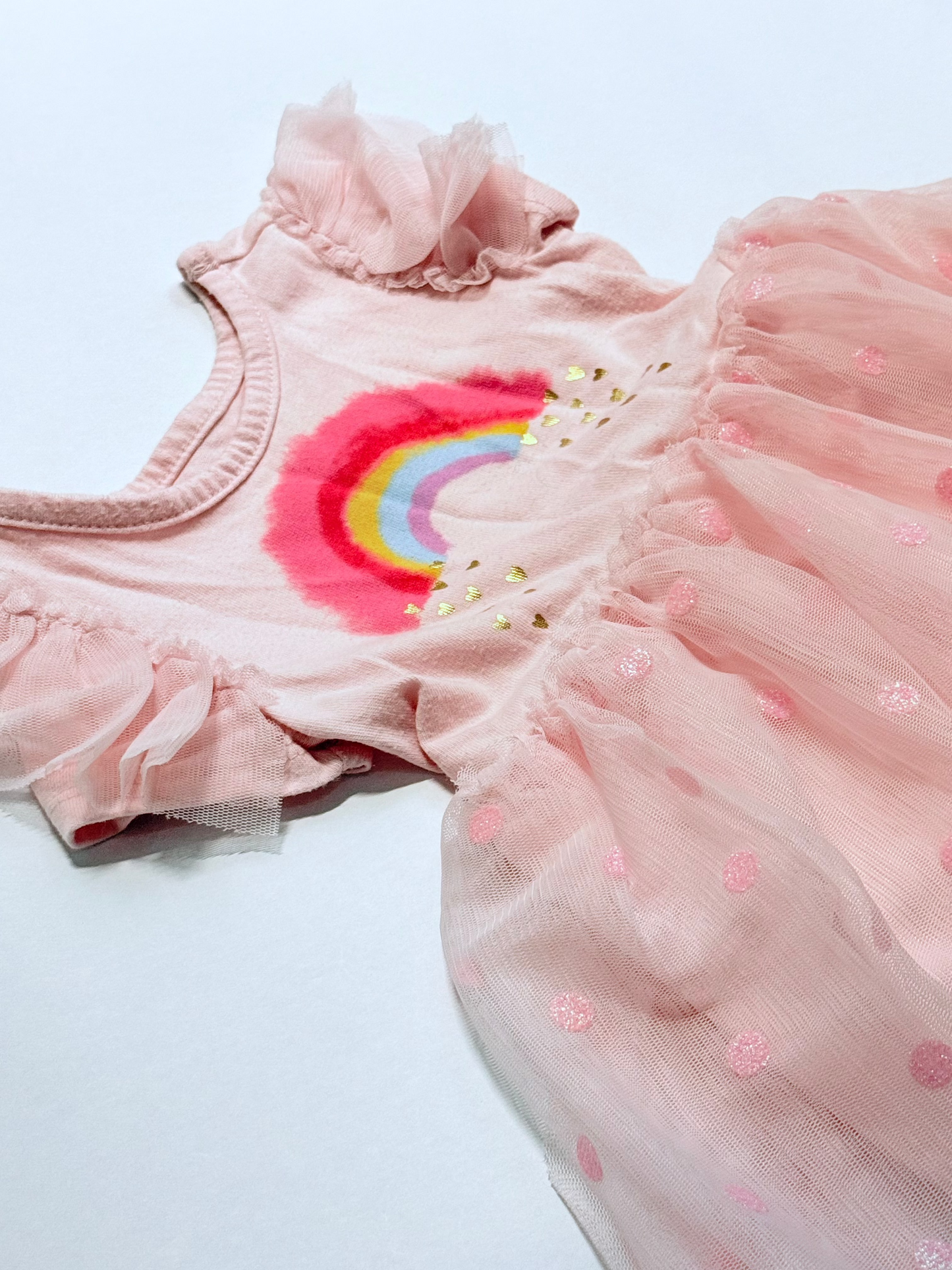 Cat & Jack 12m Rainbow Dress