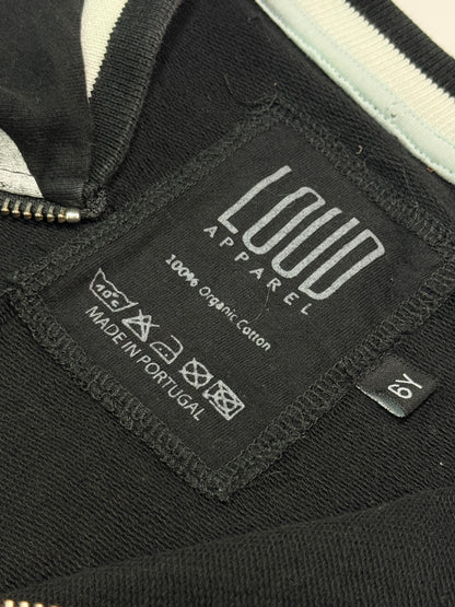 Loud Black Arrow Print Zip Jacket 6Y