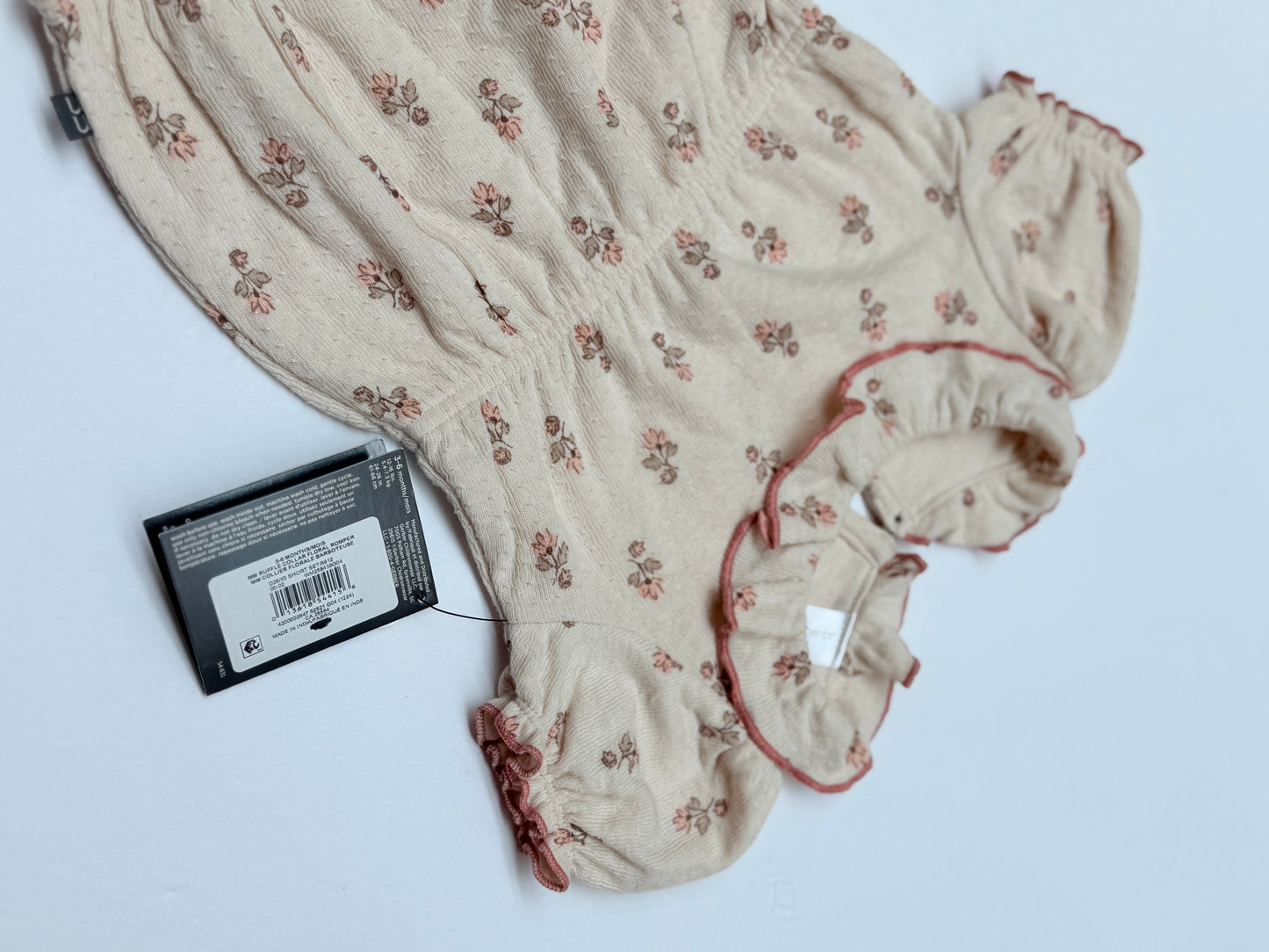 Modern Moments by Gerber Floral Romper 3-6M