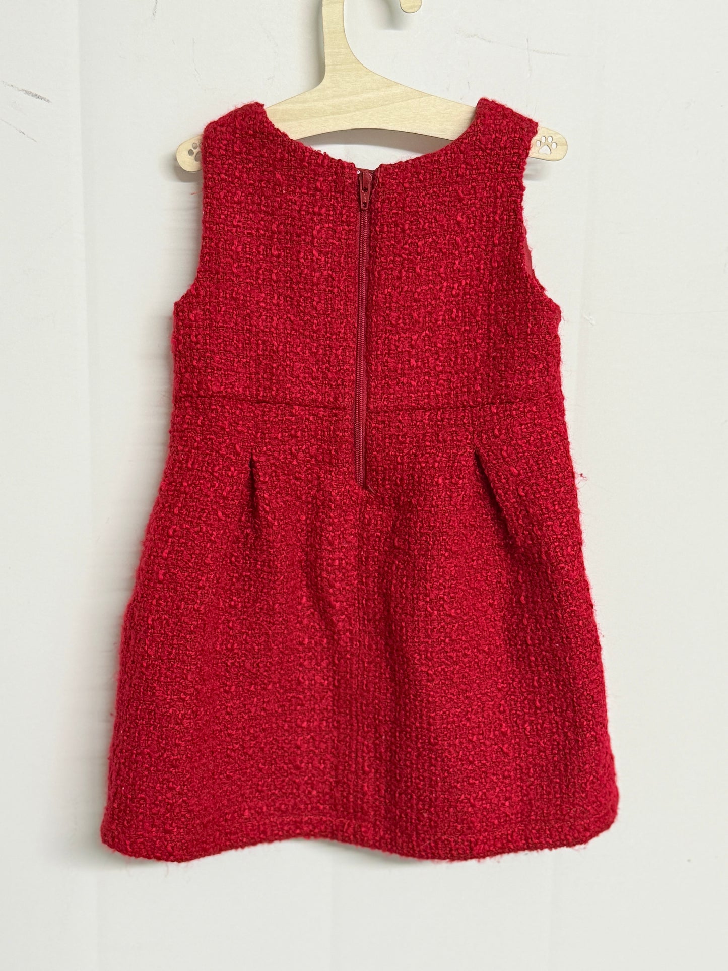 Next 9-12m Tweed Bow Dress