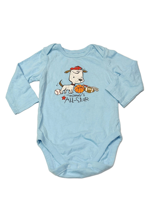 Children's Place Blue Mommy's All-Star Tee 9-12m
