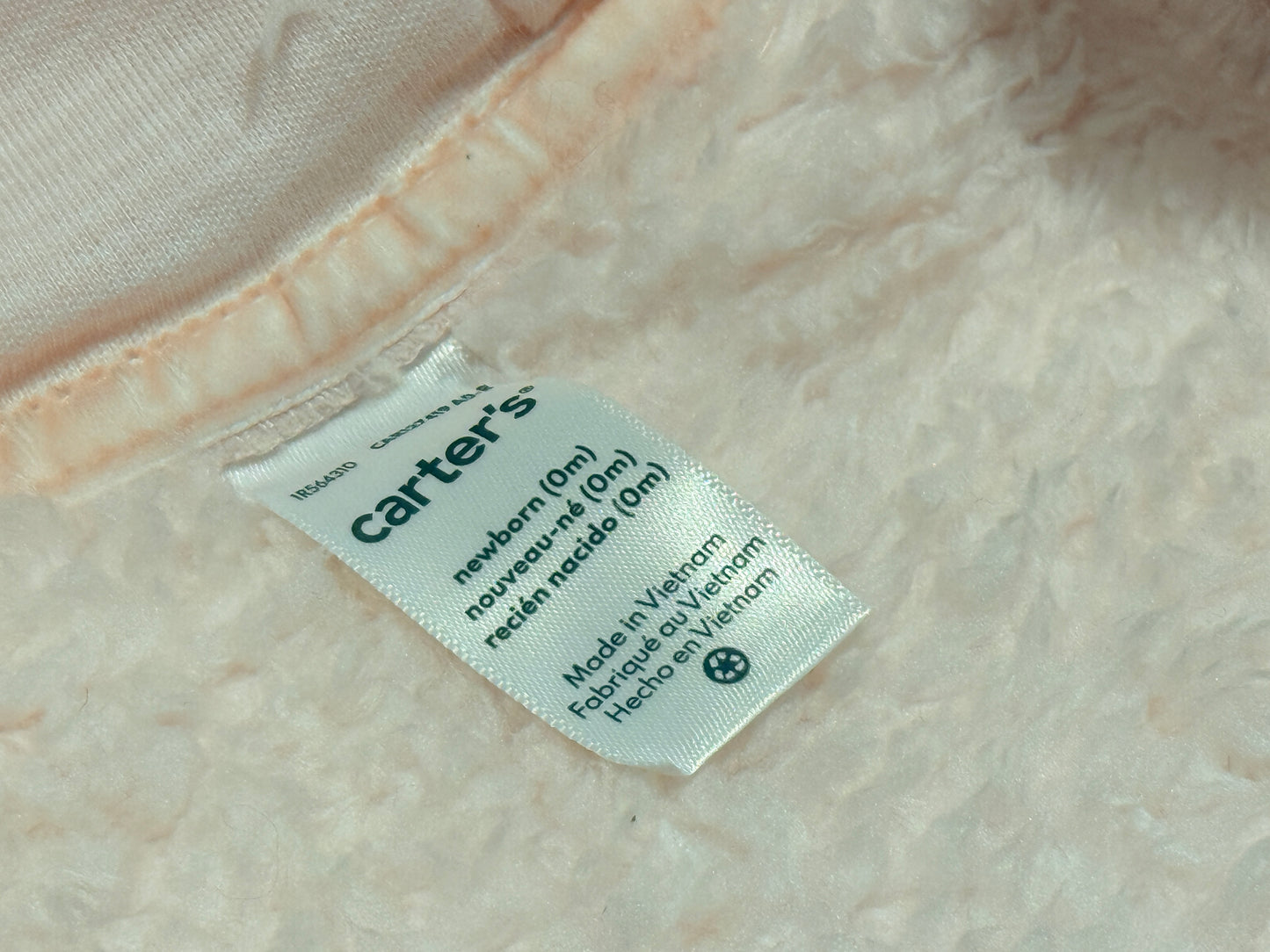 Carter's Newborn Pink Bear Sweater