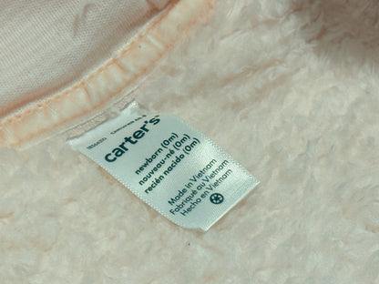 Carter's Newborn Pink Bear Sweater