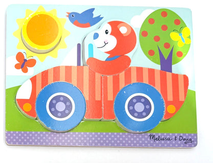 Melissa & Doug 4-Piece Chunky Puzzle Set