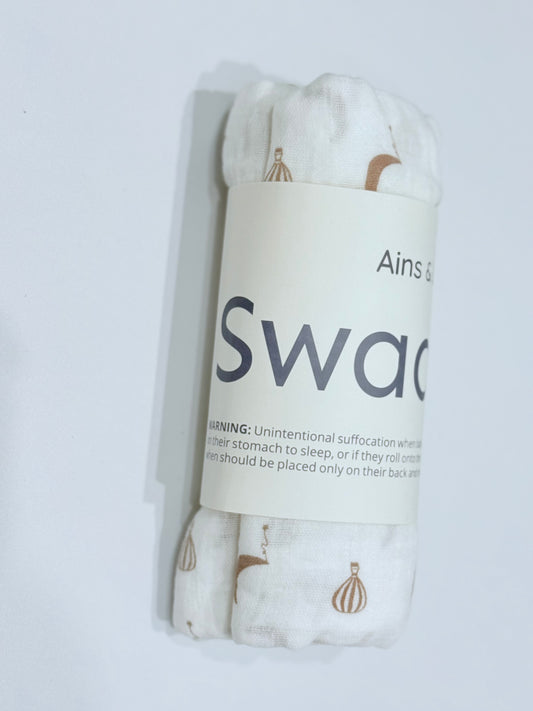 Anis and LJ Swaddle Blanket *New