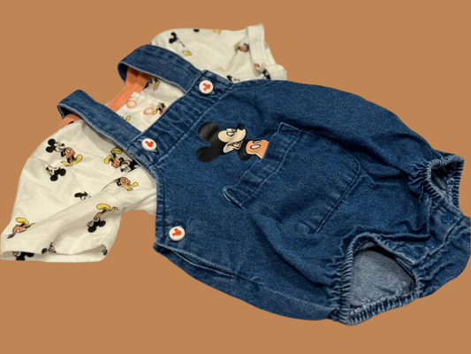 Mikey Mouse Summer 2pc set 6-9m