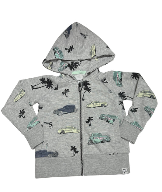 S Code LA - 24m Car / Palm Print Hoodie