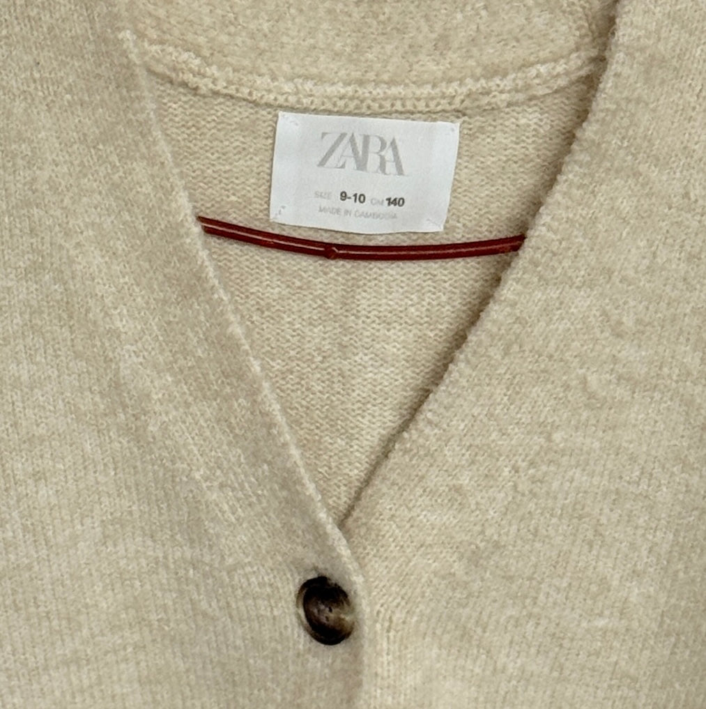 Zara Soft Cardigan 9-10y